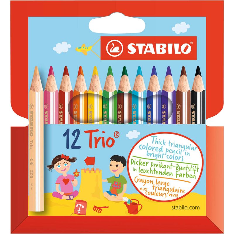 STABILO Trio® dick Buntstifte